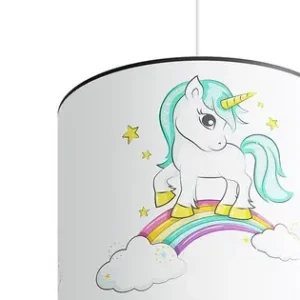 Sollux Unicorn 30 fehér-színes gyerek függesztett lámpa (SOL-SL.1412) E27 1 izzós IP20 Korlátozott ajánlat