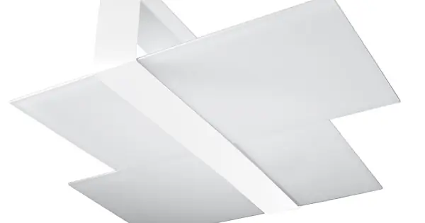 Vásárlói kedvenc Sollux Massimo fehér mennyezeti lámpa (SOL-SL.1045) E27 2 izzós IP20