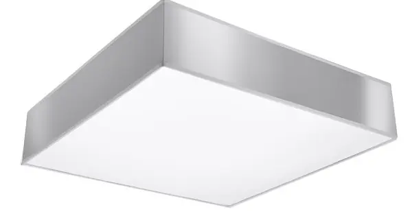 Árengedmény Sollux Horus 55 szürke mennyezeti lámpa (SOL-SL.0921) E27 4 izzós IP20