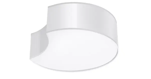 Sollux Circle 1 fehér mennyezeti lámpa (SOL-SL.1050) E27 2 izzós IP20 Utolsó esély