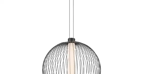 Milagro Kyoto fekete LED függesztett lámpa (MIL-ML0527) LED 1 izzós IP20 Kedvezmény