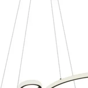 Vedd meg online Trio Fly fekete LED függesztett lámpa (TRI-345619132) LED 1 izzós IP20