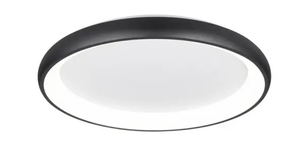 Trio Cardona fekete LED mennyezeti lámpa (TRI-649617532) LED 1 izzós IP20 Vedd meg most