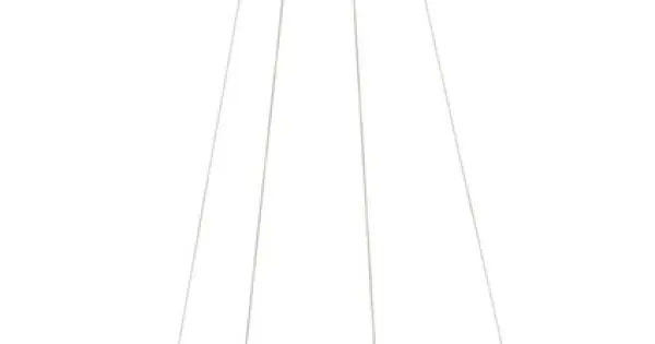 Trio Cardona fekete LED függesztett lámpa (TRI-349617532) LED 1 izzós IP20 Kihagyhatatlan ajánlat