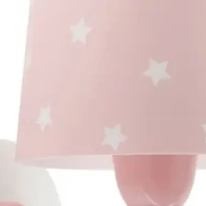 Dalber Star Light rózsaszín-fehér gyerek fali lámpa (DA-82219S) E27 1 izzós IP20 Akciós ár