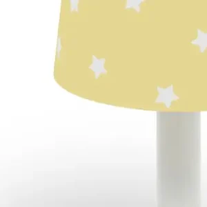Dalber Star Light fehér-sárga gyerek asztali lámpa (DA-82211A) E14 1 izzós IP20 Akciós ár