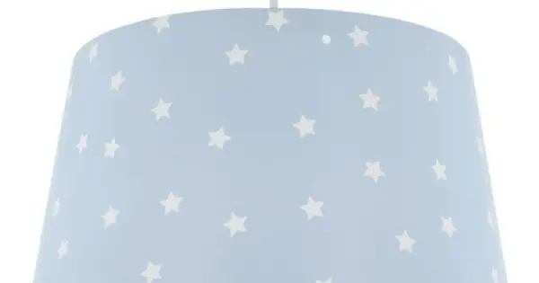 Dalber Star Light fehér-kék gyerek függesztett lámpa (DA-82212T) E27 1 izzós IP20 Árcsökkenés