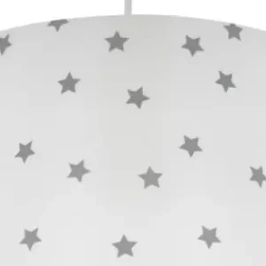 Dalber Star Light fehér gyerek függesztett lámpa (DA-82212B) E27 1 izzós IP20 Expressz szállítás