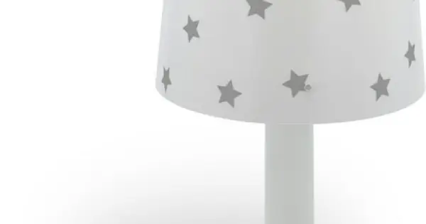 Dalber Star Light fehér gyerek asztali lámpa (DA-82211B) E14 1 izzós IP20 Legkelendőbb