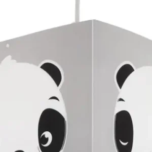 Dalber Panda kék-fekete-fehér gyerek függesztett lámpa (DA-63162T) E27 1 izzós IP20 Olcsóbb