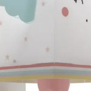 Árcsökkenés Dalber Little Unicorn fehér-kék gyerek fali lámpa (DA-64599) E27 1 izzós IP20