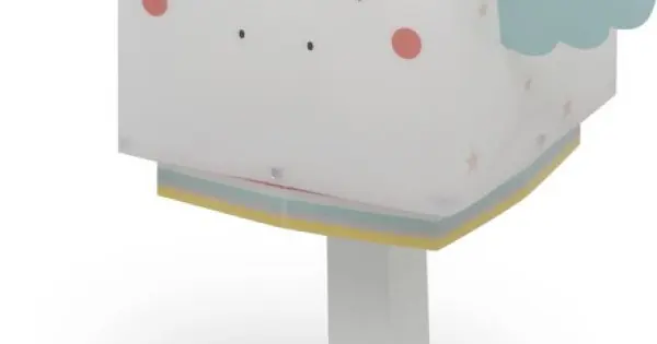 Dalber Little Unicorn fehér-kék gyerek asztali lámpa (DA-64591) E14 1 izzós IP20 Olcsóbb