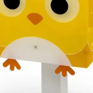 Különleges ajánlat Dalber Little Chicken fehér-sárga gyerek asztali lámpa (DA-64641) E14 1 izzós IP20