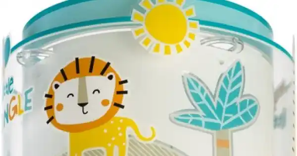 Dalber My Little Jungle fehér-kék gyerek függesztett lámpa (DA-76112) E27 1 izzós IP20 Népszerű