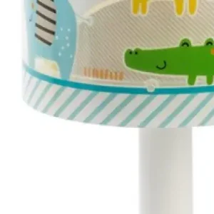 Ajánlat Dalber My Little Jungle fehér-kék gyerek asztali lámpa (DA-76111) E14 1 izzós IP20