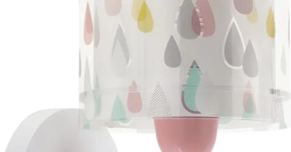 Legnépszerűbb Dalber Color Rain fehér-színes gyerek fali lámpa (DA-41439) E27 1 izzós IP20