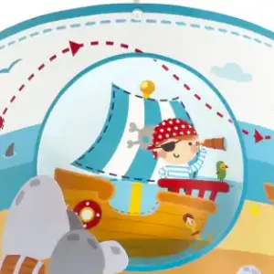 Dalber Pirate Island fehér-kék gyerek függesztett lámpa (DA-60652) E27 1 izzós IP20 Vedd meg online