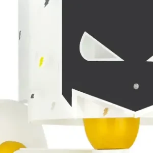 Dalber Dark Hero fekete-fehér gyerek fali lámpa (DA-61809) E27 1 izzós IP20 Végkiárusítás