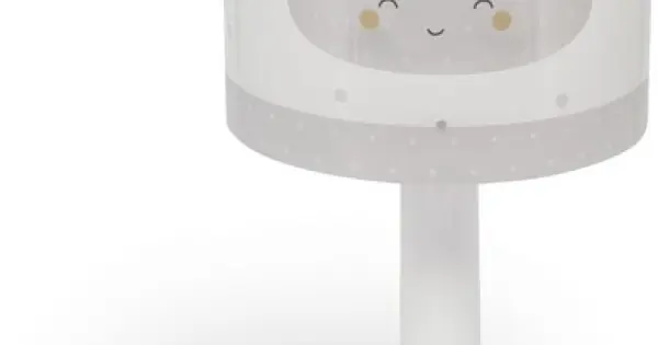 Dalber Baby Dreams fehér-szürke gyerek asztali lámpa (DA-76011E) E14 1 izzós IP20 Gyors kiszállítás