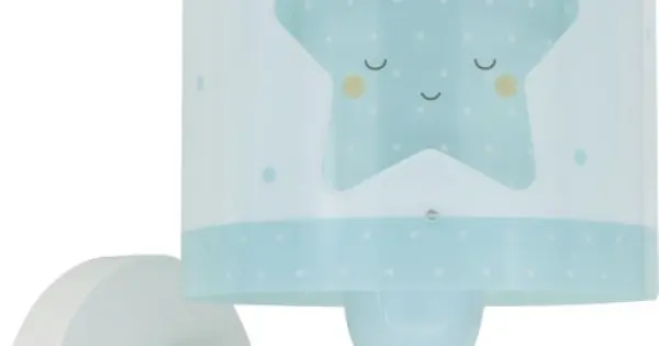 Dalber Baby Dreams fehér-kék gyerek fali lámpa (DA-76019T) E27 1 izzós IP20 Outlet