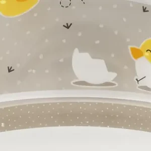 Árengedmény Dalber Baby Chick fehér-sárga gyerek mennyezeti lámpa (DA-76876) E27 1 izzós IP20