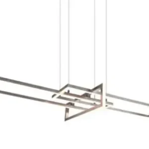 Trio Salinas matt nikkel LED függesztett lámpa (TRI-320310307) LED 1 izzós IP20 Legjobb ár