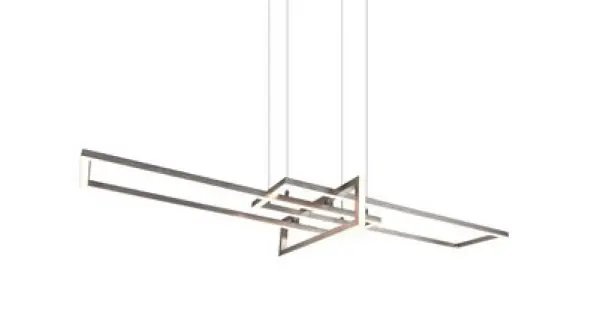 Trio Salinas matt nikkel LED függesztett lámpa (TRI-320310307) LED 1 izzós IP20 Legjobb ár