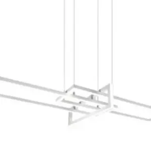 Újdonság Trio Salinas fehér LED függesztett lámpa (TRI-320310331) LED 1 izzós IP20