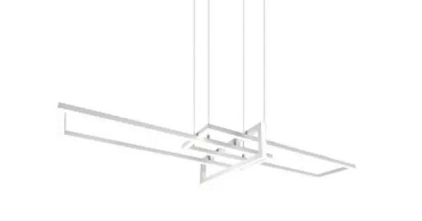 Újdonság Trio Salinas fehér LED függesztett lámpa (TRI-320310331) LED 1 izzós IP20