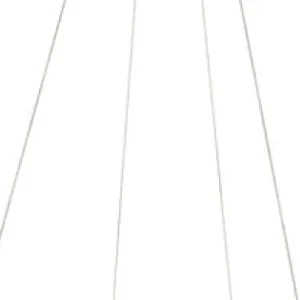 Trio Darvin fekete LED függesztett lámpa (TRI-349110132) LED 1 izzós IP20 Outlet