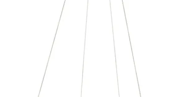 Trio Darvin fekete LED függesztett lámpa (TRI-349110132) LED 1 izzós IP20 Outlet