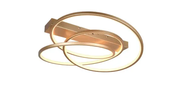 Trio Darvin arany LED mennyezeti lámpa (TRI-649110179) LED 1 izzós IP20 Rendeld meg most