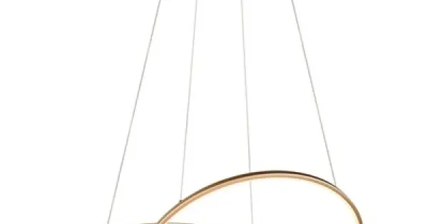 Trio Darvin arany LED függesztett lámpa (TRI-349119179) LED 1 izzós IP20 Népszerű