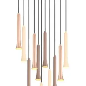 Trio Fiato barna LED függesztett lámpa (TRI-352091117) LED 1 izzós IP20 Biztonságos vásárlás