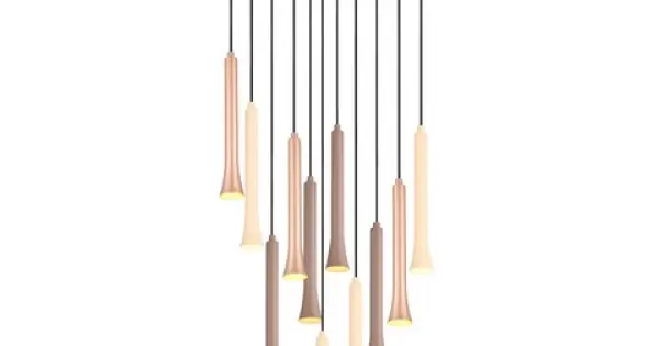 Trio Fiato barna LED függesztett lámpa (TRI-352091117) LED 1 izzós IP20 Biztonságos vásárlás