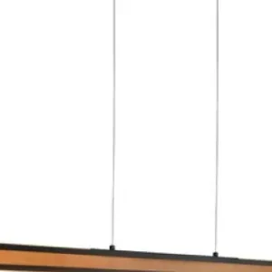 Trio Deacon barna-fekete LED függesztett lámpa (TRI-326610232) LED 1 izzós IP20 Legkelendőbb