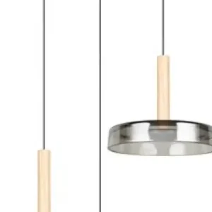 Utolsó esély Trio Celeste barna-fekete LED függesztett lámpa (TRI-354930332) LED 1 izzós IP20