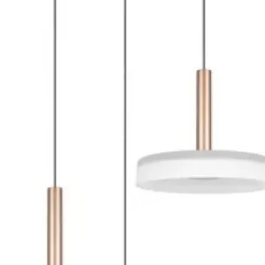 Trio Celeste barna-fehér LED függesztett lámpa (TRI-354930365) LED 1 izzós IP20 Akció
