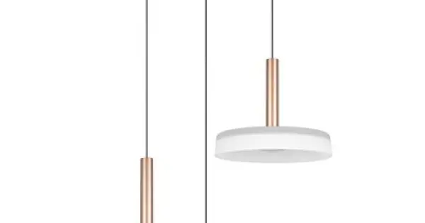 Trio Celeste barna-fehér LED függesztett lámpa (TRI-354930365) LED 1 izzós IP20 Akció