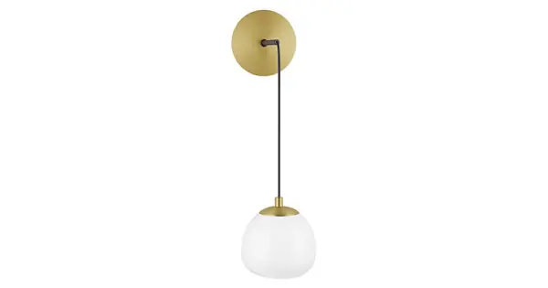 Nova Luce Odillia arany-fehér falikar (NL-9028862) G9 3 izzós IP20 Gyors kiszállítás