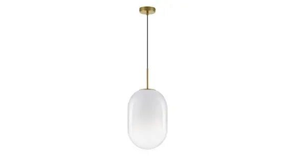 Olcsóbb Nova Luce Chrysi arany-fehér függesztett lámpa (NL-9092823) E14 1 izzós IP20
