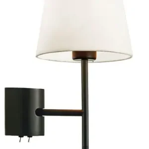 Viokef Sonia fehér-fekete falikar (VIO-4260600) E27+LED 2 izzós IP20 Vedd meg online