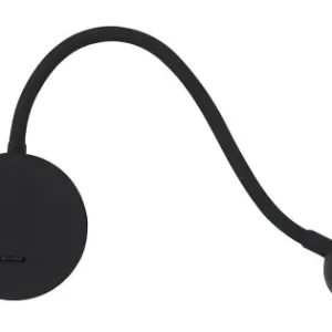 Viokef Sebastian fekete LED falikar (VIO-4270900) LED 1 izzós IP20 Prémium