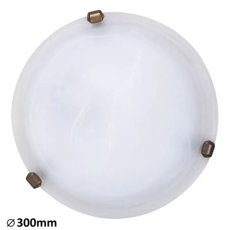 Legkelendőbb Alabastro Mennyezeti lámpa,300mm, E27 1x MAX 60W - Raba-3203