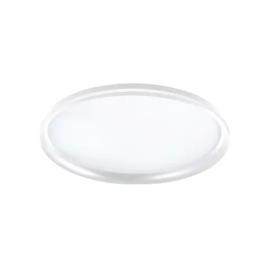 LED mennyezeti lámpa Isy, fehér, Ø 55 cm, fém, CCT, dimmelhető Árengedmény