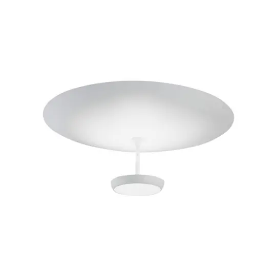 LED mennyezeti lámpa Yuko, fehér, fém, 23 cm magas, dimmelhető Vedd meg most