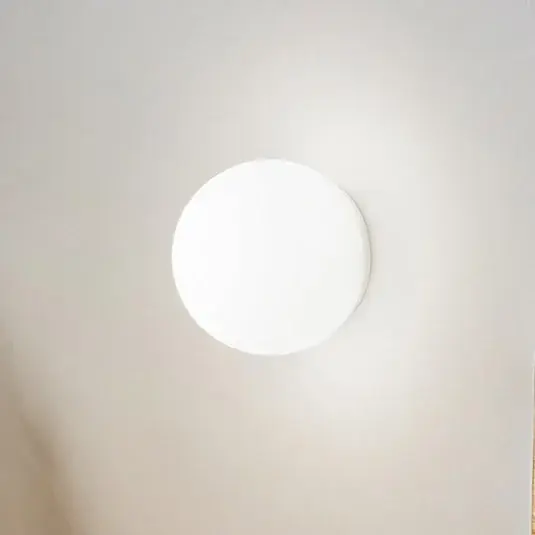 Akciós ár Ideal Lux Mapa fali világítás, Ø 20 cm, E27, fehér, üveg, gömb
