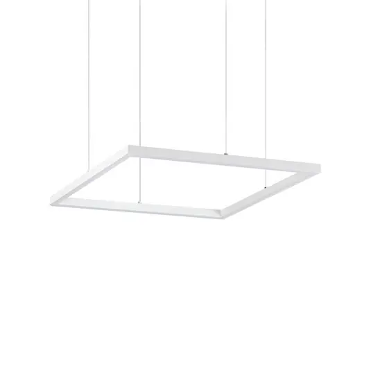 Ideal Lux LED lógó lámpa Oracle Slim 50 x 50 cm fehér 3000 K Népszerű