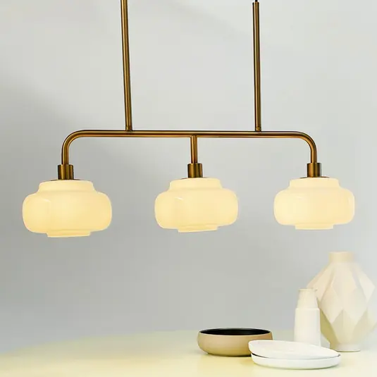 Dyberg Larsen függő lámpa Ossett, bronz színű, hosszúság 80 cm Vedd meg most