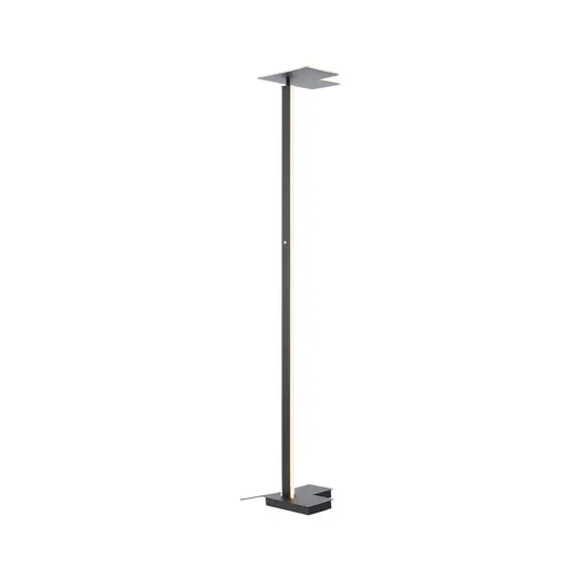 LED álló világítás Mora, antracit, magasság 178 cm, fém Kihagyhatatlan ajánlat